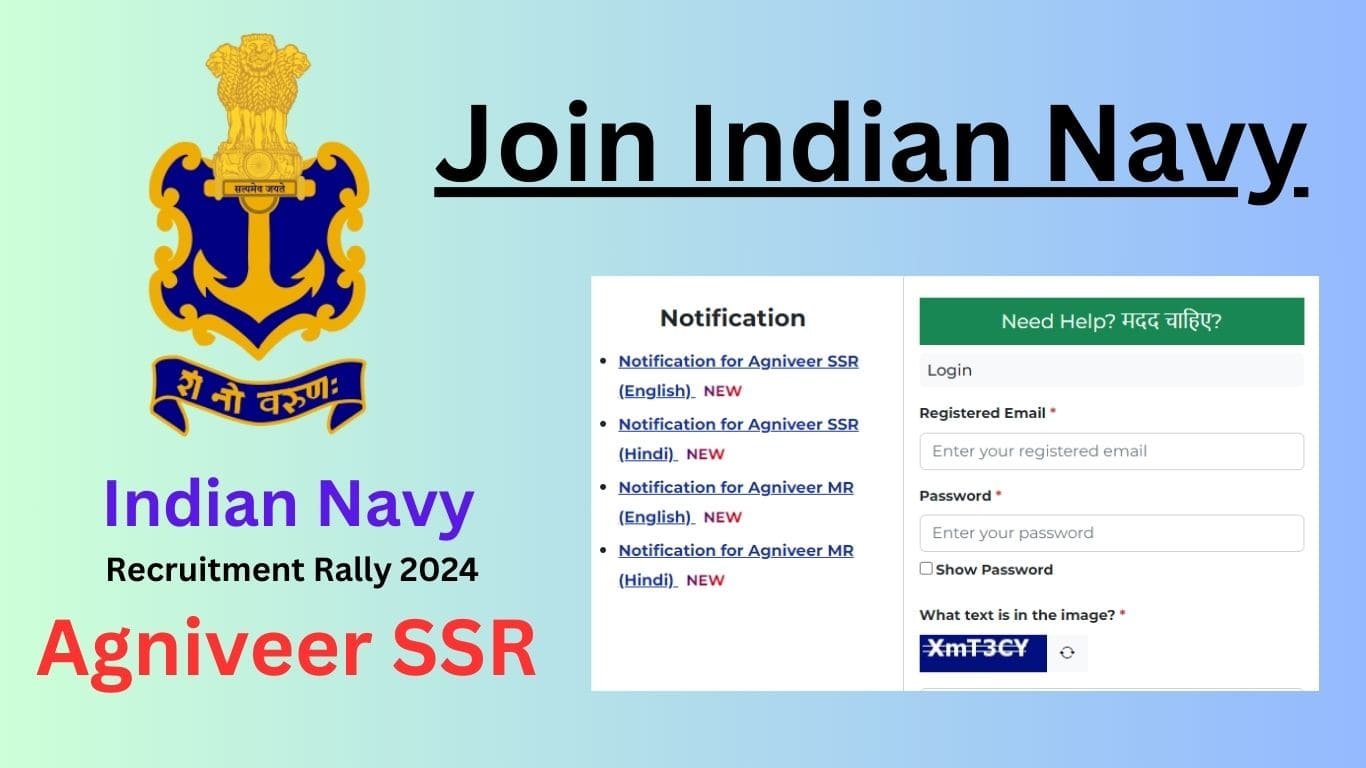  Indian Navy SSR Recruitment 2024